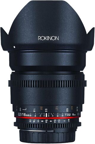 Rokinon DS16M-MFT 16mm T2.2 Cine عدسات بزاوية عريضة لأوليمبوس وبوناسونيك ميكرو أربع طبقات in Saudi Arabia