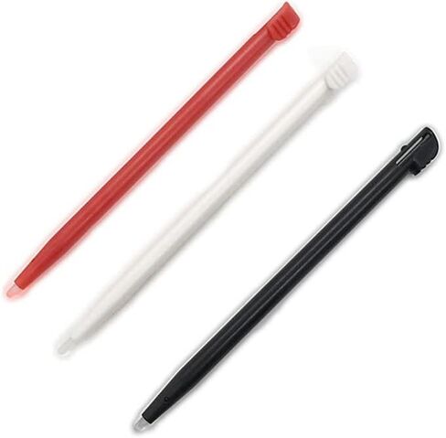 Yanhao [أجزاء ألعاب الفيديو] 10pcs لـ Nintendo dsi ndsi xl stylus touch pen هذا لـ ndsi xl لفترة أطول فقط من DS العادي لـ ndsi ll touch pen [استبدال] (اللون: أسود) in Kuwait
