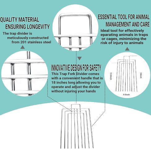 فخ قفص مقسم المقسم المقاوم للصدأ لمدة 10 "و 12" مصائد واسعة وأقفال أقفاص قفصات حية (12 بوصة) in Kuwait