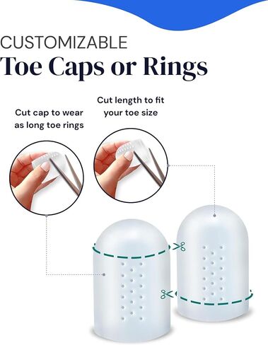 YOGAMEDIC® Toe Spacers Toe Separators for Overlapping Toes 4 Pcs- Improved Silicone Bunion - 0% BPA, One-size for Women & Men in Saudi Arabia