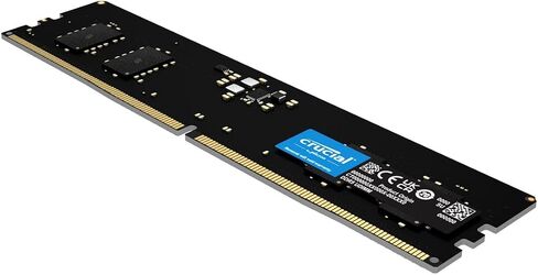 Crucial 64GB DDR5 RAM, 5600MHz (or 5200MHz or 4800MHz) Desktop Memory Kit, UDIMM 288-Pin, Compatible with 13th Gen Intel Core and AMD Ryzen 7000 - CT2K32G56C46U5 in Kuwait