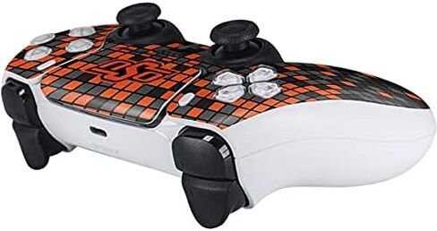 Skinit Skinit Gaming Gaming Skiner مع وحدة تحكم PS5 - تصميم جيرسي جامعة ولاية أوكلاهوما المرخصة رسميًا in Kuwait