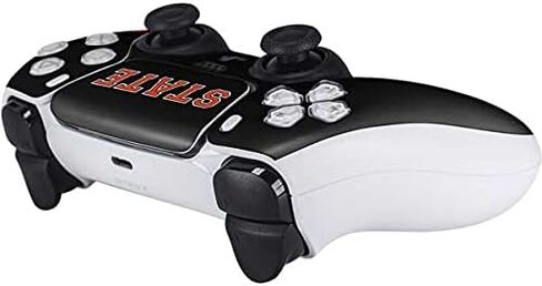 Skinit Skinit Gaming Gaming Skiner مع وحدة تحكم PS5 - تصميم جيرسي جامعة ولاية أوكلاهوما المرخصة رسميًا in Kuwait