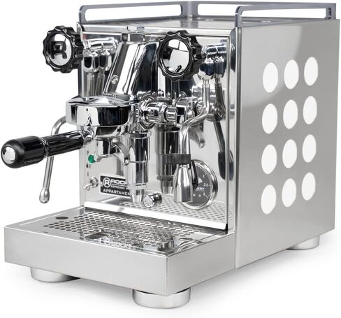 Rocket Espresso Appartamento Nera Espresso Machine | E61 | Heat Exchanger | (Black/Copper) in Saudi Arabia