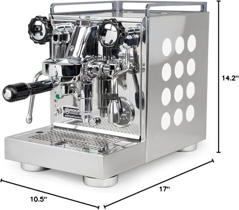 Rocket Espresso Appartamento Nera Espresso Machine | E61 | Heat Exchanger | (Black/Copper) in Saudi Arabia