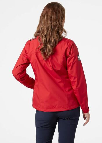 Helly-Hansen Women's Crew Midlayer Waterproof Windproof Breathable Sailing Jacket, 162 Red, X-Small in Kuwait