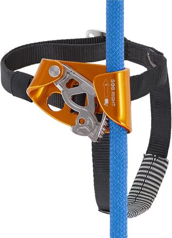 Foot Ascender, Riser Rock Climbing Mountaineering Tree Arborist, Equipment Climbing Device for 8-13mm Rope in Kuwait