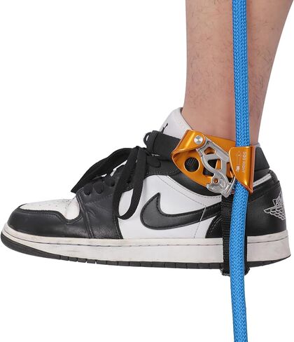Foot Ascender, Riser Rock Climbing Mountaineering Tree Arborist, Equipment Climbing Device for 8-13mm Rope in Kuwait