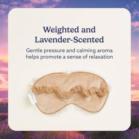 Intelex Warmies Curly Eye Mask, Sage Green in Kuwait