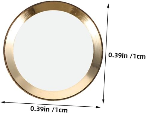 Homoyoyo 10pcs Ultra Thin Home Button Stickers Fingerprint Cover Decals for Easy Application Simple DIY Installation Compatible with Touch Id in Saudi Arabia