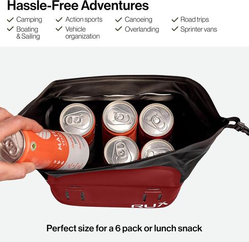 5L Cooler Cube - حقيبتنا الباردة الصغيرة عبارة عن مبرد ناعم مضغوط أو معزول مثالي للتخييم أو الحمل اليومي أو حياة الشاحنة. مقاوم للعوامل الجوية ، وحدات ، ومبنية للذهاب إلى أي مكان. in Kuwait