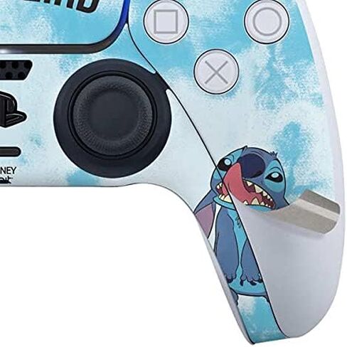 Skinit Skinit Gaming Gaming Continger مع وحدة تحكم PS5 - ديزني ليلو مرخص رسميًا وتصميم غرزة الأناناس غرزة in Kuwait