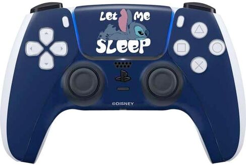 Skinit Skinit Gaming Gaming Continger مع وحدة تحكم PS5 - ديزني ليلو مرخص رسميًا وتصميم غرزة الأناناس غرزة in Kuwait