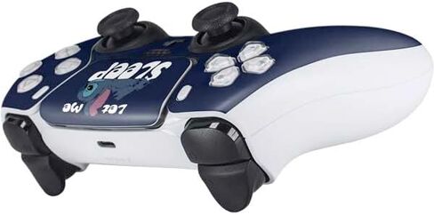 Skinit Skinit Gaming Gaming Continger مع وحدة تحكم PS5 - ديزني ليلو مرخص رسميًا وتصميم غرزة الأناناس غرزة in Kuwait