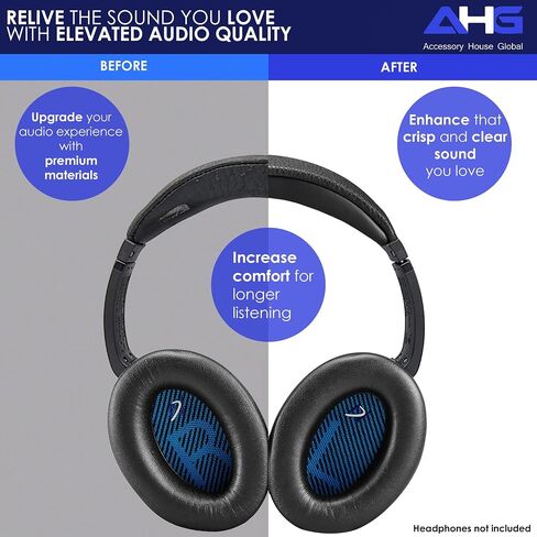 Replacement Headband Cushion pad for Bose Quiet Comfort 2 (QC2) and Quiet Comfort 15(QC15) Headphones in Saudi Arabia