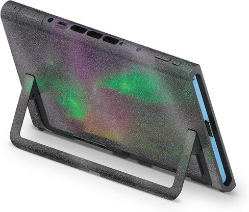 Carbon Fiber Gaming Skin Compatible with Nintendo Switch 2 Console Only - Aurora Borealis - Premium 3M Vinyl Protective Wrap Decal Cover - Easy to Apply | Crafted in The USA by MightySkins in Saudi Arabia