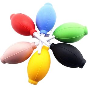 NUOBESTY Clean Blowing Balloon Air Duster 6 Pack No Electricity Needed Pressure-Sensitive Dust Blower for Cleaning