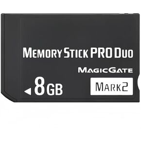8GB Memory Stick PRO Duo Mark 2 High-Speed 30 MB/s MagicGate Card - Compatible with PSP 1000/2000/3000, Cyber-Shot DSC, Alpha DSLR & Handycam