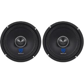 Rockville (2) RXM64 6.5" 300w 4 Ohm Mid-Range Drivers Car Speakers Mid-Bass