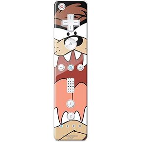 Skinit Decal Gaming Skin Compatible with Wii Remote Controller - Officially Licensed Warner Bros Taz Design