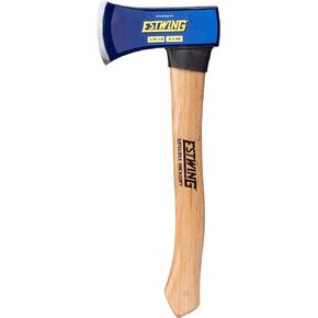 Estwing Axe, 14 Inch Handle, 1.25 lb Head with Hickory Wood Handle, Model #62370