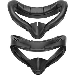 Face Pad for Oculus Quest 2: Quest 2 Face Cover Replacement - Facial Interface Compatible with Meta Quest 2 - PU Leather Foam Sweat-Proof Anti - Leakage Nose Pad
