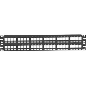 NetKey 48-Port Flush Mount Modular Patch Panel