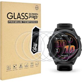 6Pack Compatible for Garmin Forerunner 570 42mm Sreen Protector Clear, HD Anti-scratch Flexible TPU [Not Glass] Protecticve Film for Forerunner 570 Smartwatch Protecotor 42mm