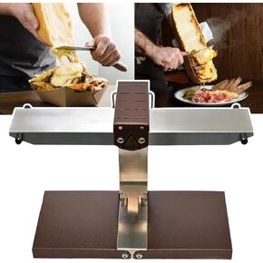 900W Adjustable Commercial Grill - Rapid Heating Raclette Melting Machine for Restaurants