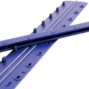Consumable Parts of The Binding Machine - 10-Hole Folder 3/5 7.5/10 12.5/15 17.5 20mm Black Blue White Clip, Suitable for Office School documents,White,3mm (Black 5mm)