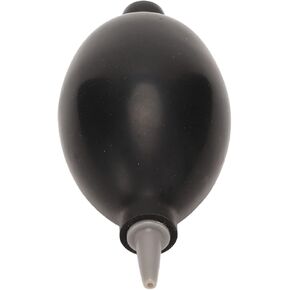 Mini Squeeze Ball Pump, Air Duster Bulb Blower Black Small Soft Rubber Large Airflow Multi Purpose Dust Ball Air Blower for Computer Electronics Lens Cleaning