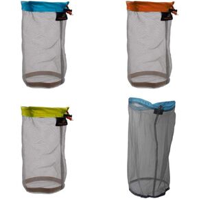 Ultra Light Stuff Sacks Nylon Mesh Drawstring Storage Bag S M L XL XXL for Camping Travel Hiking Outdoor Sports