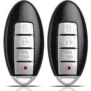 ميكانيكي Mechanmagic Smart Key FOB FOB بديل عن بعد لـ Nissan Altima Maxima Murano Versa 370Z Infiniti G37 EX35 FX35 G25 G35 2007-2015 PROCEITY بدون مفتاح التحكم عن بُعد KR55WK48903 (المجموعة من 2)