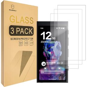 Mr.Shield Screen Protector compatible with HiBy M300 [Tempered Glass] [3-PACK] [Japan Glass with 9H Hardness]