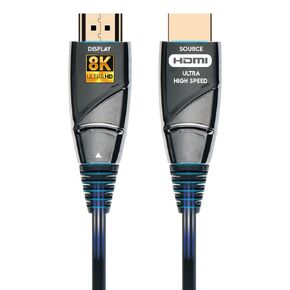 8K HDMI Cable 75 Feet Ultra High Speed 60Hz 48 Gbps HDMI 2.1 Wire Supports AOC, eARC, HEAC, HDR, HDCP 2.2 - Compatible with Home, Theatre, Gaming, PS5, HDTV, Blu-ray