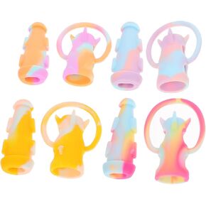 4-pack Silicone Data Cable Protectors Usb Cable Protectors Cute Design for Phone Chargers Charging