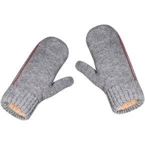 Winter Double-Layer Gloves Plus Velvet Thickening Men's Gloves Student Outdoor Cycling Warm