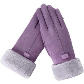 Women Autumn Winter Keep Warm Touch Screen Gloves Cycling Drive Windproof
