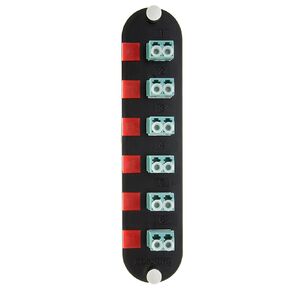CCH-CP12-E4-Corning CCH Panel ، LC Duplex ، 12 F ، Multimode (OM3/OM4)