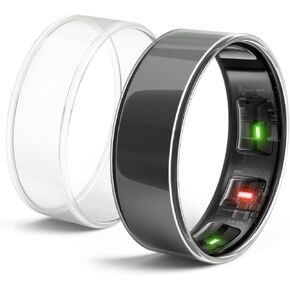 Transparent Ring Protector Compatible with Oura Ring Gen 4/3 – Clear TPU Cover, Ultra-Thin, Anti-Scratch Guard (2 Pack, Size 10)