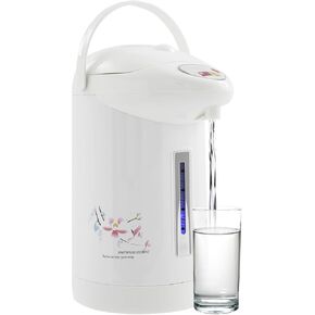 Tabletop Electric Hot Water Urn Pot Dispenser 3L (101 Oz), with 3 Water Dispensing Ways, Safety Lock, Instant Auto Boiler and Warmer, for Tea & Coffee