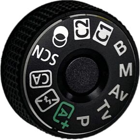 Camera Dial Interface Cap Button Cover Top Mode Function Dial Button for Canon EOS 80D Camera