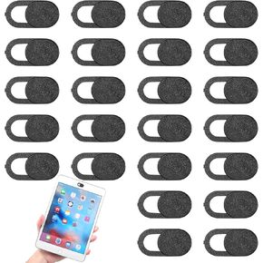 Giantree 24 PCS COMPAR COMPAR COVER SLIDE ، شريحة محمولة محمول/هاتف محمول/الهاتف الخليوي/الكمبيوتر اللوحي شريحة خصوصية لحماية الخصوصية والأمان ، حاصرات كاميرات الكاميرات السوداء للكمبيوتر الشخصي