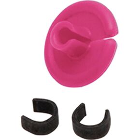 October Mountain Products OMP String Love Kisser 2.0 9/16 Button (1-Pack), Purple