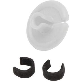 October Mountain Products String Love 2.0 Kisser Button 9/16 in. (1 Pack) White