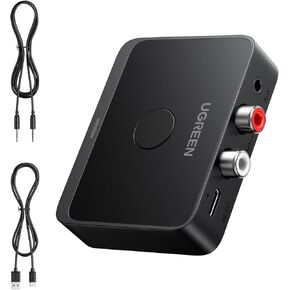 UGREEN Bluetooth 6.0 Receiver with LDAC, Hi-Res Wireless Audio Adapter with Low Latency, for Old Stereo/Speakers/Wired Speakers/Home Audio Music Streaming Stereo System