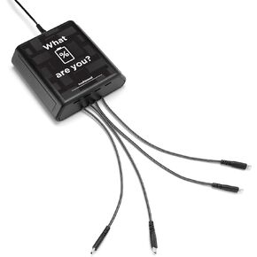 Custom Mini Charging Hub Table Top Station. Charges 4 Phones at Full Speed. Affordable Option for Dorm Rooms, Patient Rooms, Library Tables, Waiting Rooms & More (Custom)