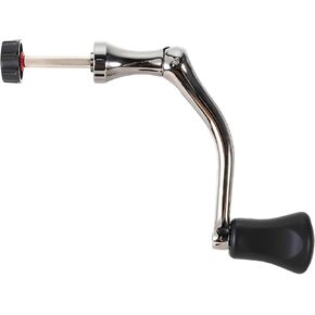 1Pcs Fishing Swivel Reel Handle Fishing Wheel Grasp All-Metal Rocker Grip Spin Crank Handle for Spin Reels Replacement Grip Parts Knob Tackle Wheel Arm Grips Part