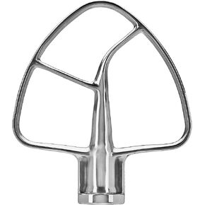 Kitchenaid KSM5THFBSS الفولاذ المقاوم للصدأ مضرب مسطح - 5 كوارت إمالة الفولاذ المقاوم للصدأ