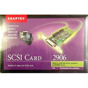 Adaptec 2906 SCSI PCI Kit with Windows and Mac Support